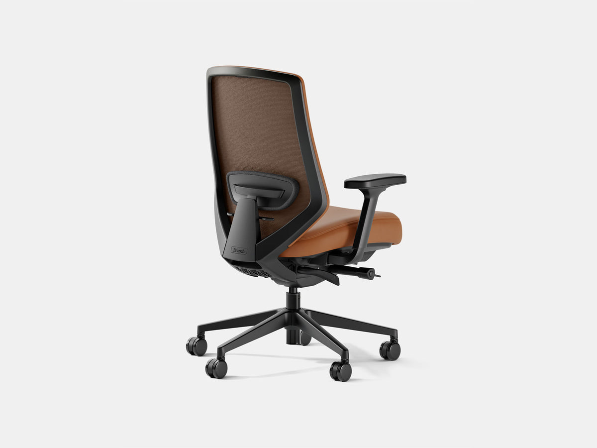 Ergonomic Pro Office Chair – Vegan Leather / Canyon – view 2