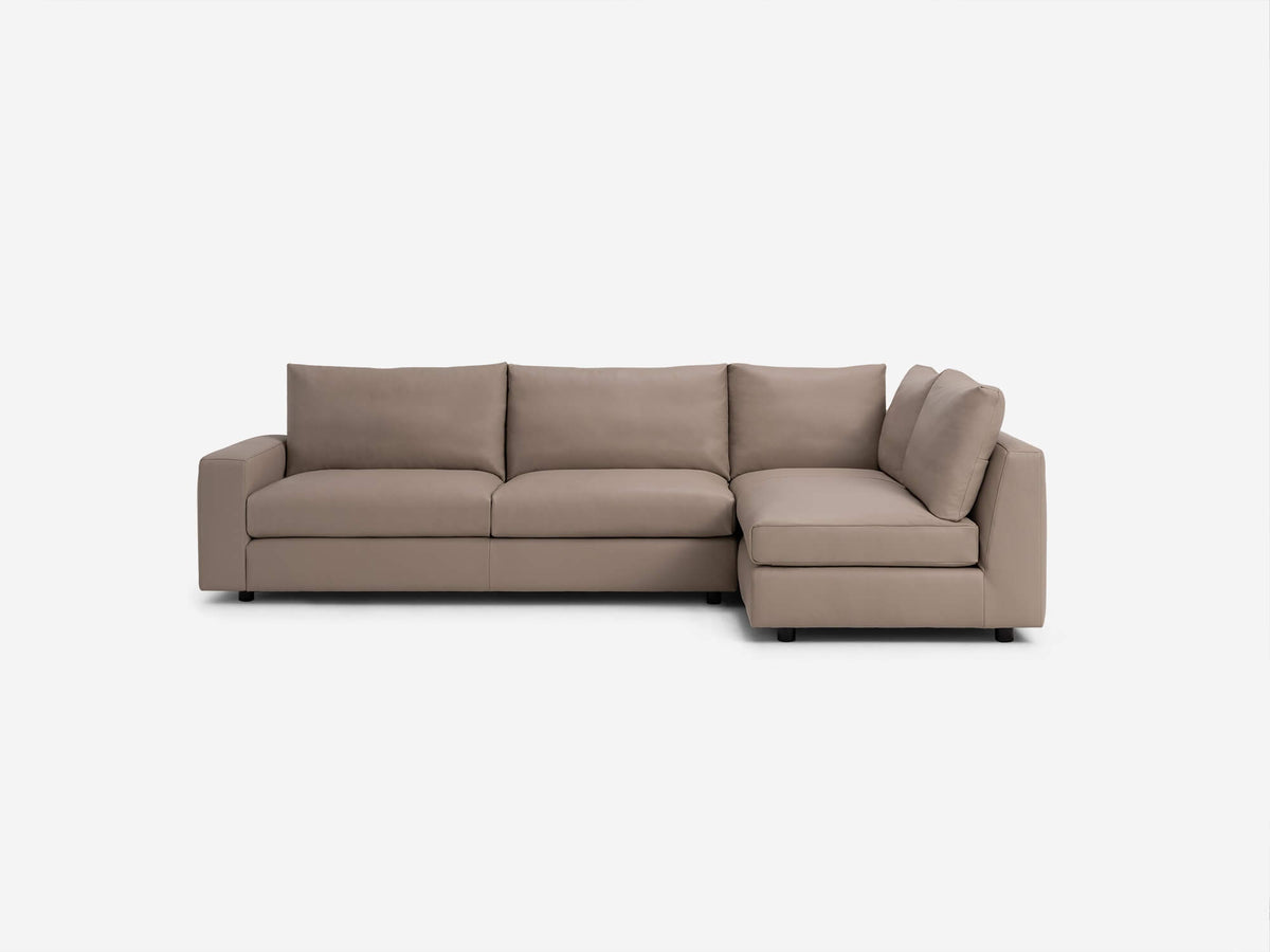 Plush - Straight Arms - Right Hand Facing Chaise