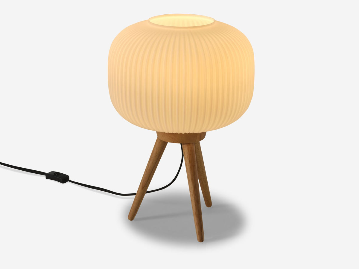 Verve Table/Floor Lamp – White – view 4