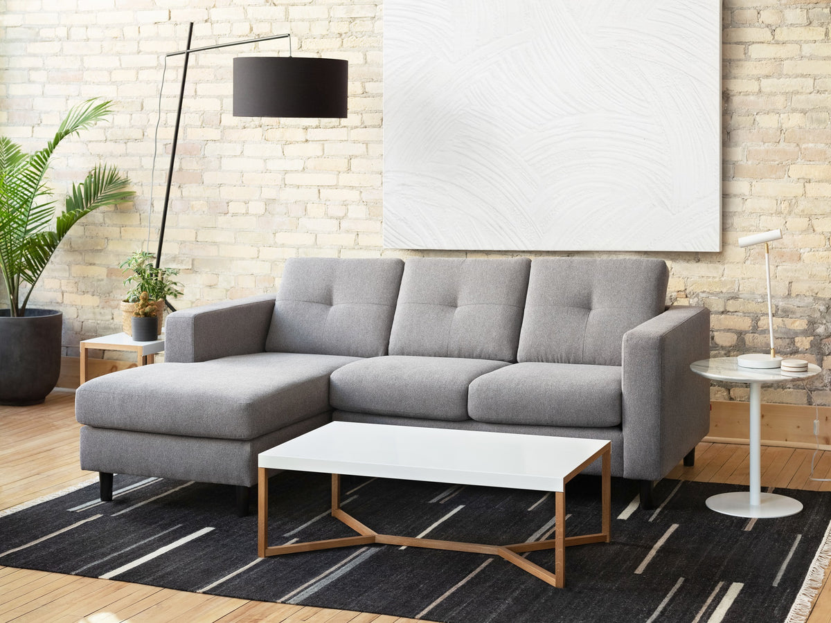 Solo 2-Piece Sectional Sofa With Chaise