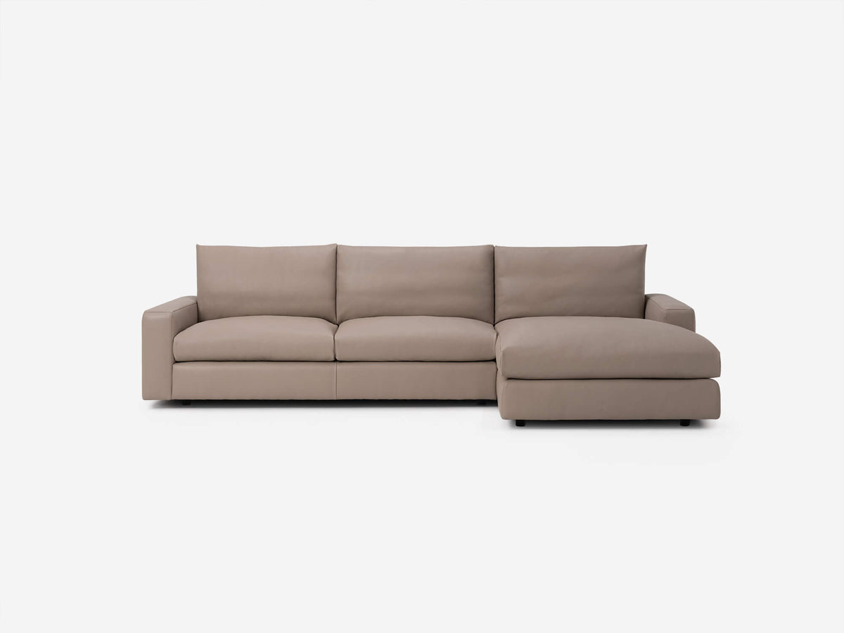 Plush - Straight Arms - Right Hand Facing Chaise