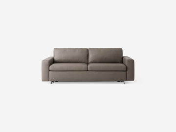 Reva Sleeper Sofa – Standard (8.3") / Queen / Leather / Reva Queen Core Leather