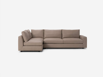 Plush - Straight Arms - Left Hand Facing Chaise