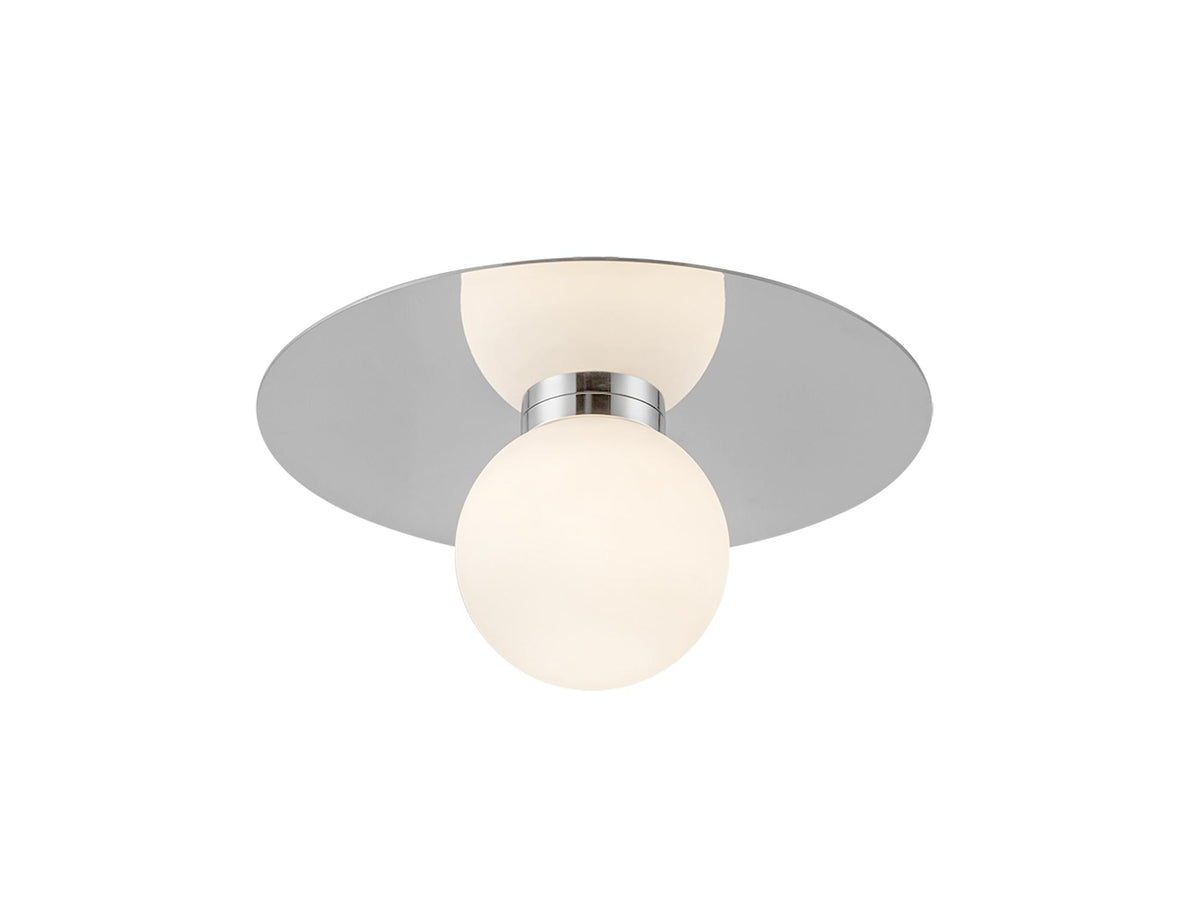 Elixir Flush Mount Light – 10" / Chrome – view 2