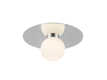 Elixir Flush Mount Light – 10" / Chrome – view 2