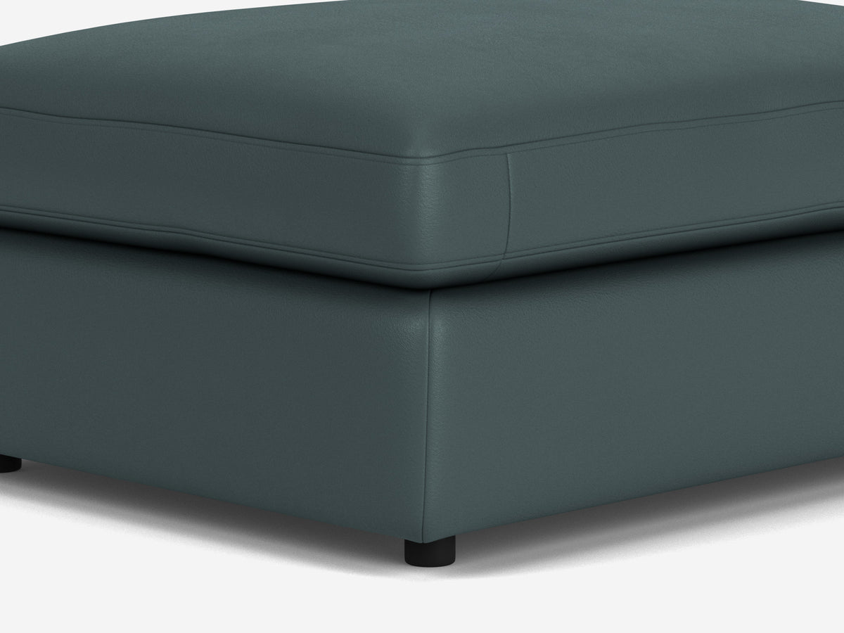Everyday Storage Ottoman – Shallow (38.5") / Rectangular / Fabric/Leather – view 8