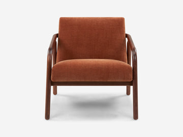 Addie Lounge Chair – Rust