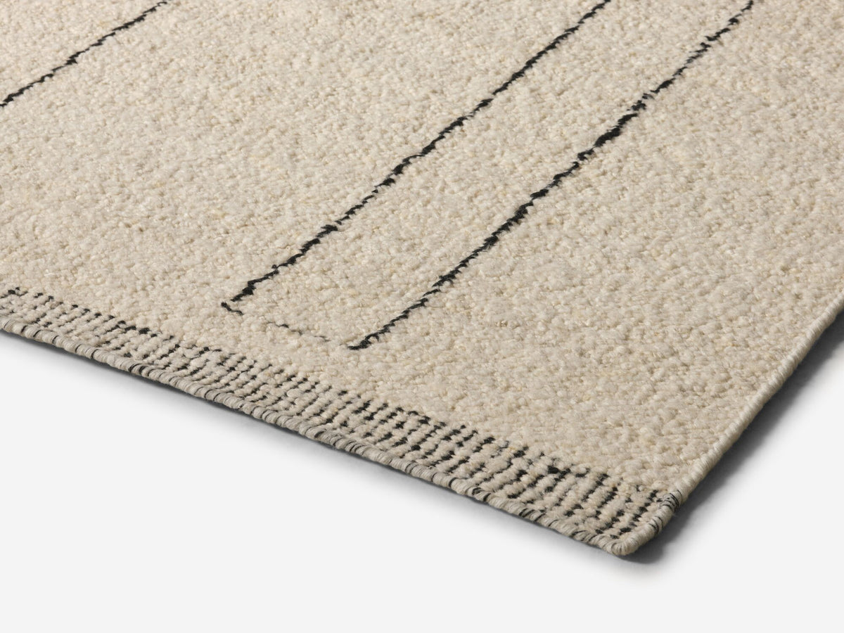 Trace Rug 8' x 10' – Snow/Black – view 2