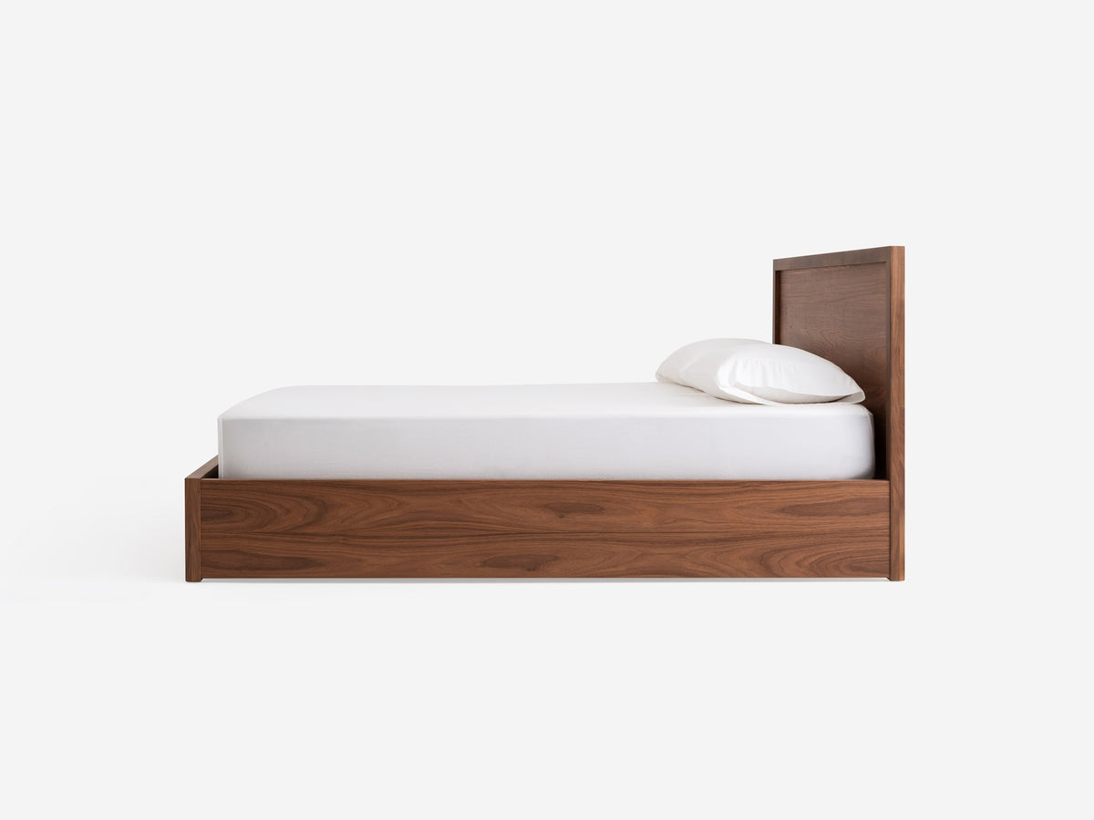 Walnut with a Panel Side (Set of 3 Drawers Option Only)