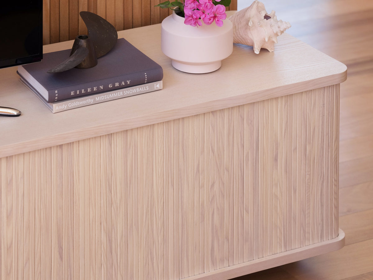 Tambour 86" Credenza