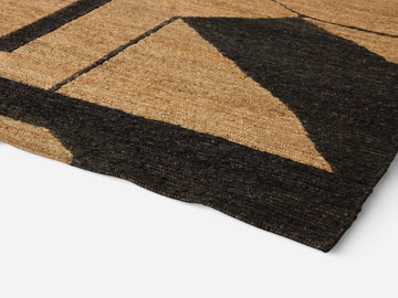 Ace Rug 9' x 12' – Natural/Black – view 3