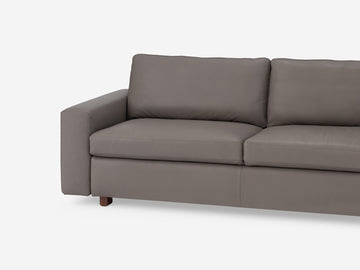 Suave Chrome with Walnut legs - Standard arms