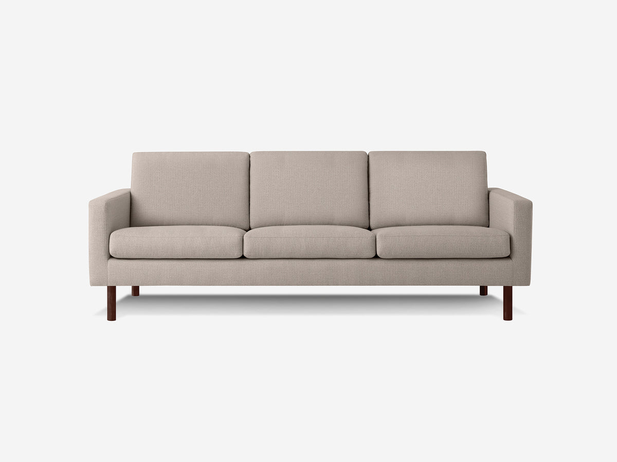 Panama Natural with Walnut legs - Plain Back - 87"