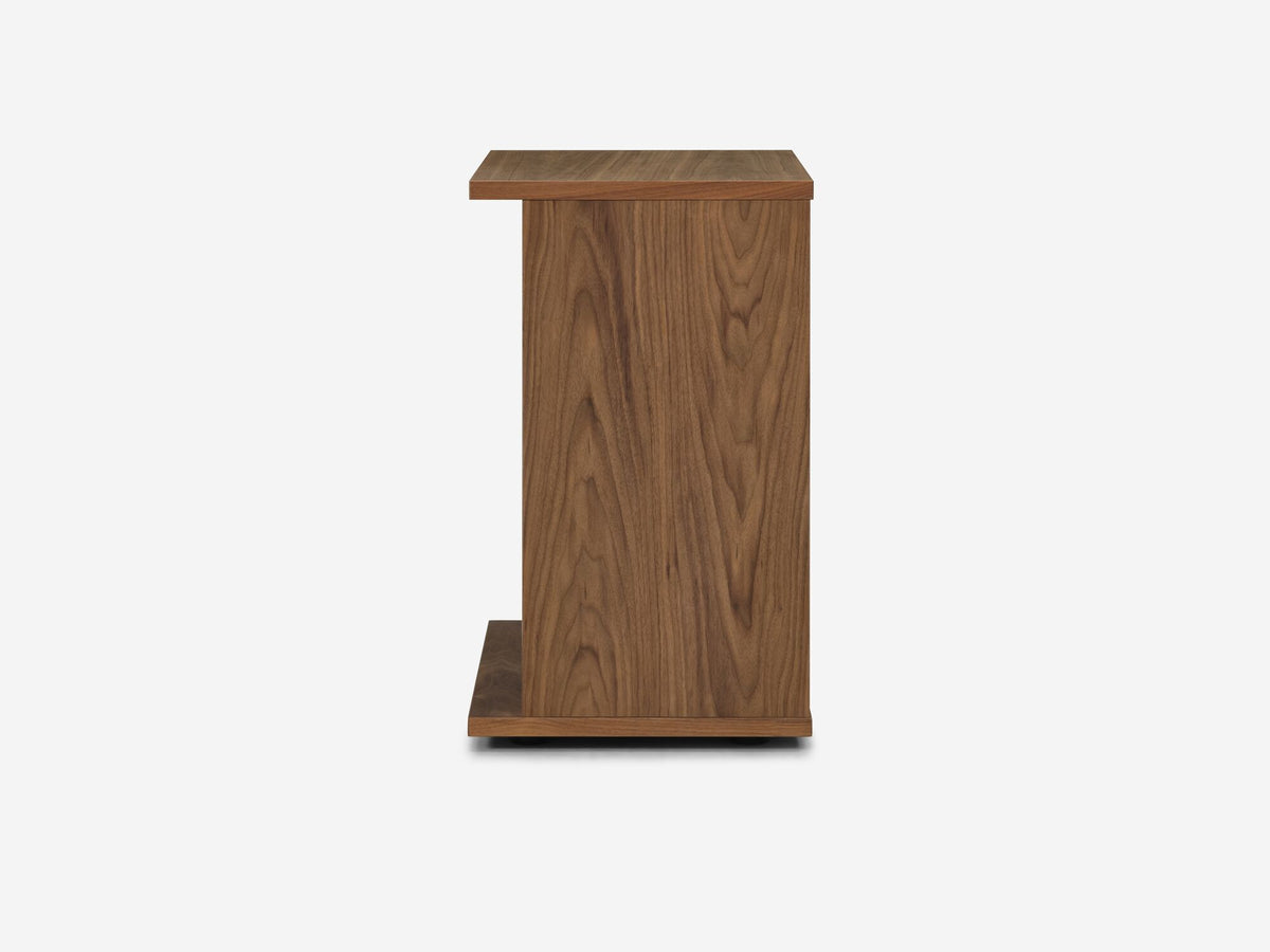 Plank Open Shelf – Walnut – view 3