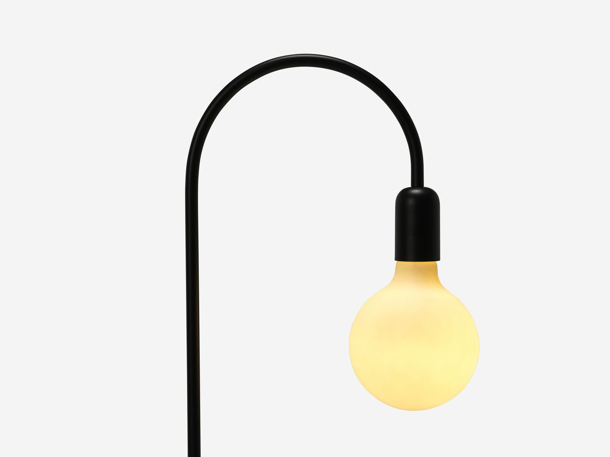 Metro Curve Floor Lamp – Black – view 4