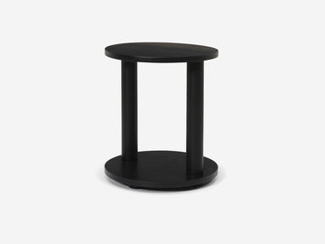 Dizzy End Table – Round / Black – view 2