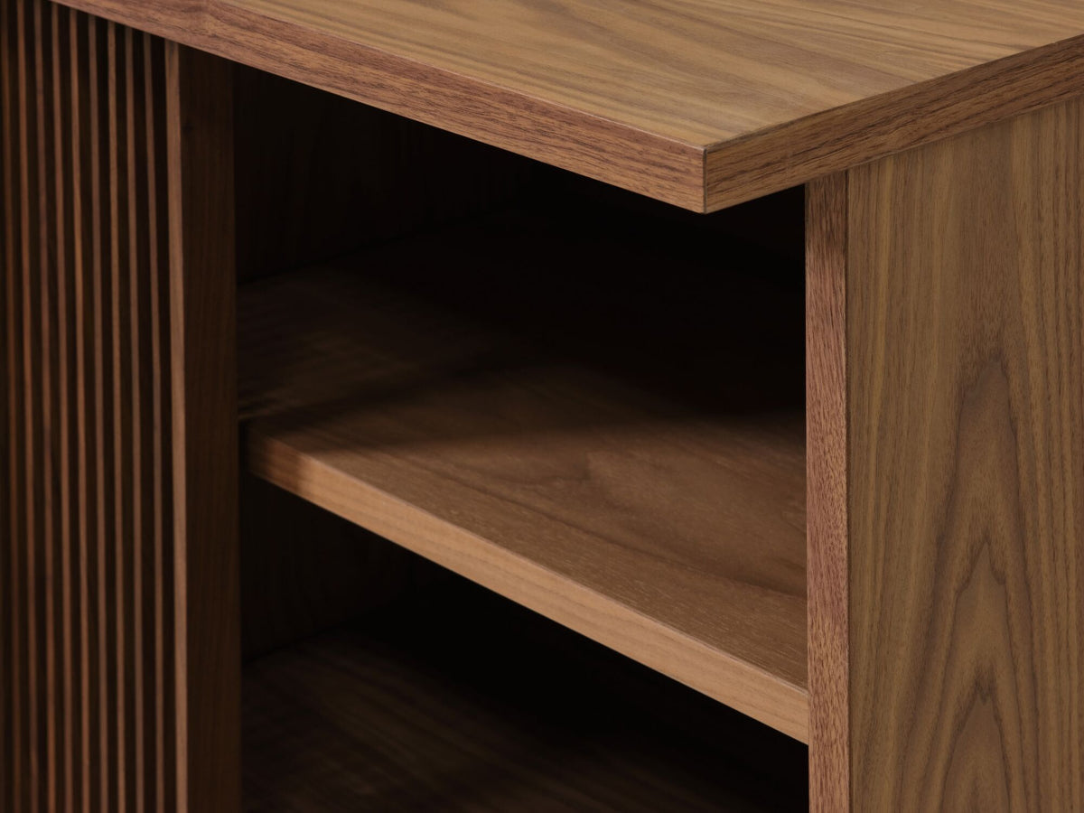 Walnut - Slatted Door