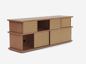 Plank 65" Tall Media Unit – view 2