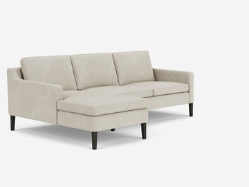Ava Cloud with Onyx Legs - Left Hand Facing Chaise