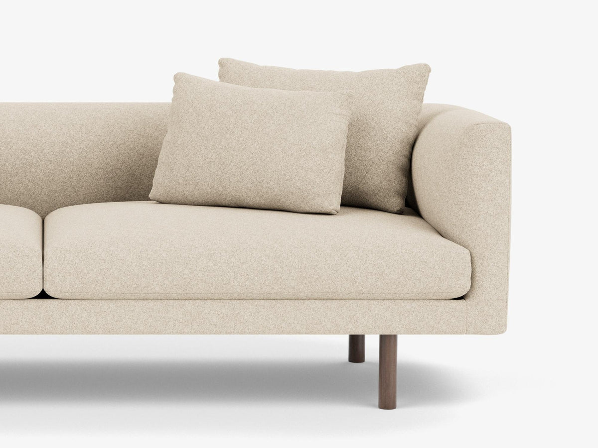 Grade 60 Lana Sand with Walnut Legs