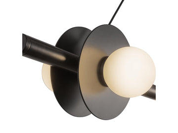 Elixir Linear Pendant – Black – view 3