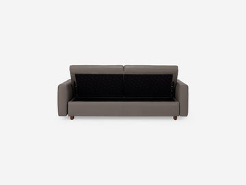 Suave Chrome with Walnut legs - Narrow arms
