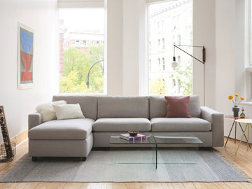 Reva 2-Piece Sectional Sleeper Sofa With Chaise