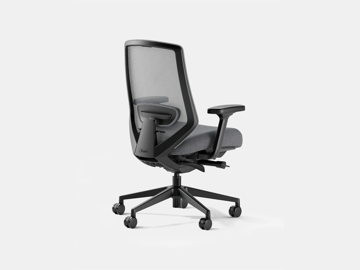 Ergonomic Pro Office Chair – Mesh/Fabric / Boulder – view 2