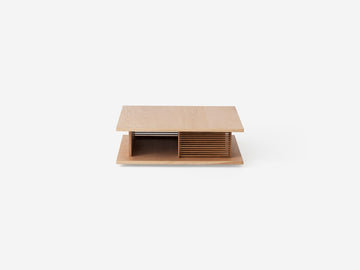 Plank Square Coffee Table – view 2