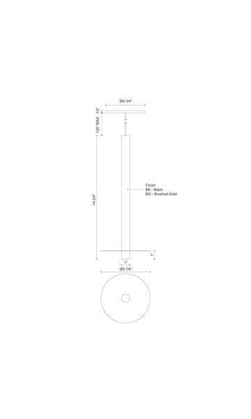 15" with Disc