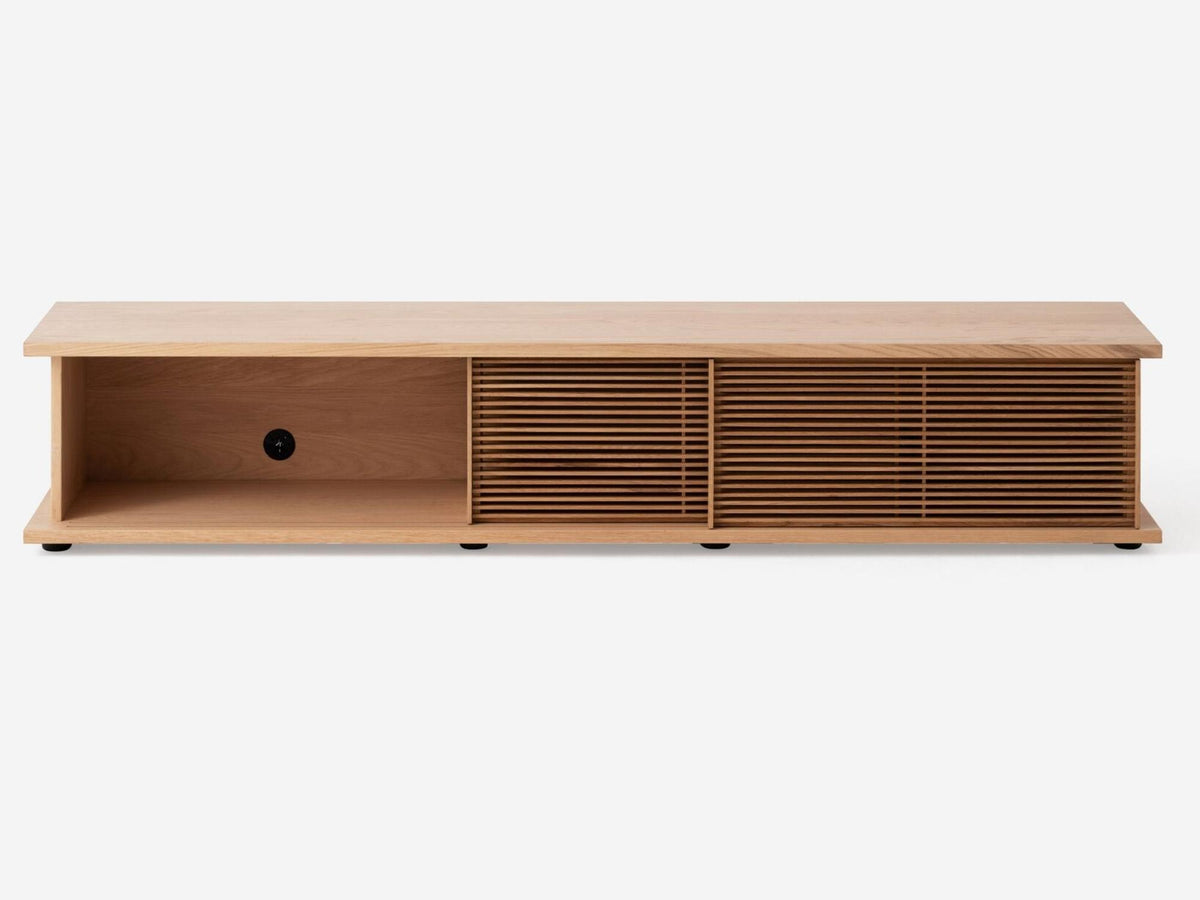 Plank 83" Low Media Unit – view 2