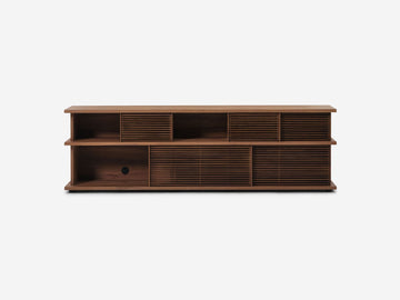 Plank 83" Tall Media Unit – view 2
