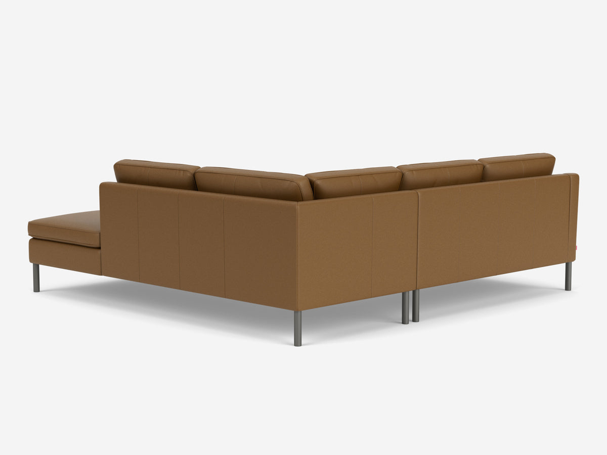 Rein Toast with Anthracite Legs - Right Hand Facing Corner Chaise