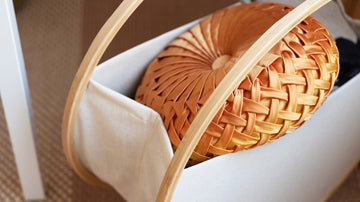 Leo Round Basket – Bamboo – view 7