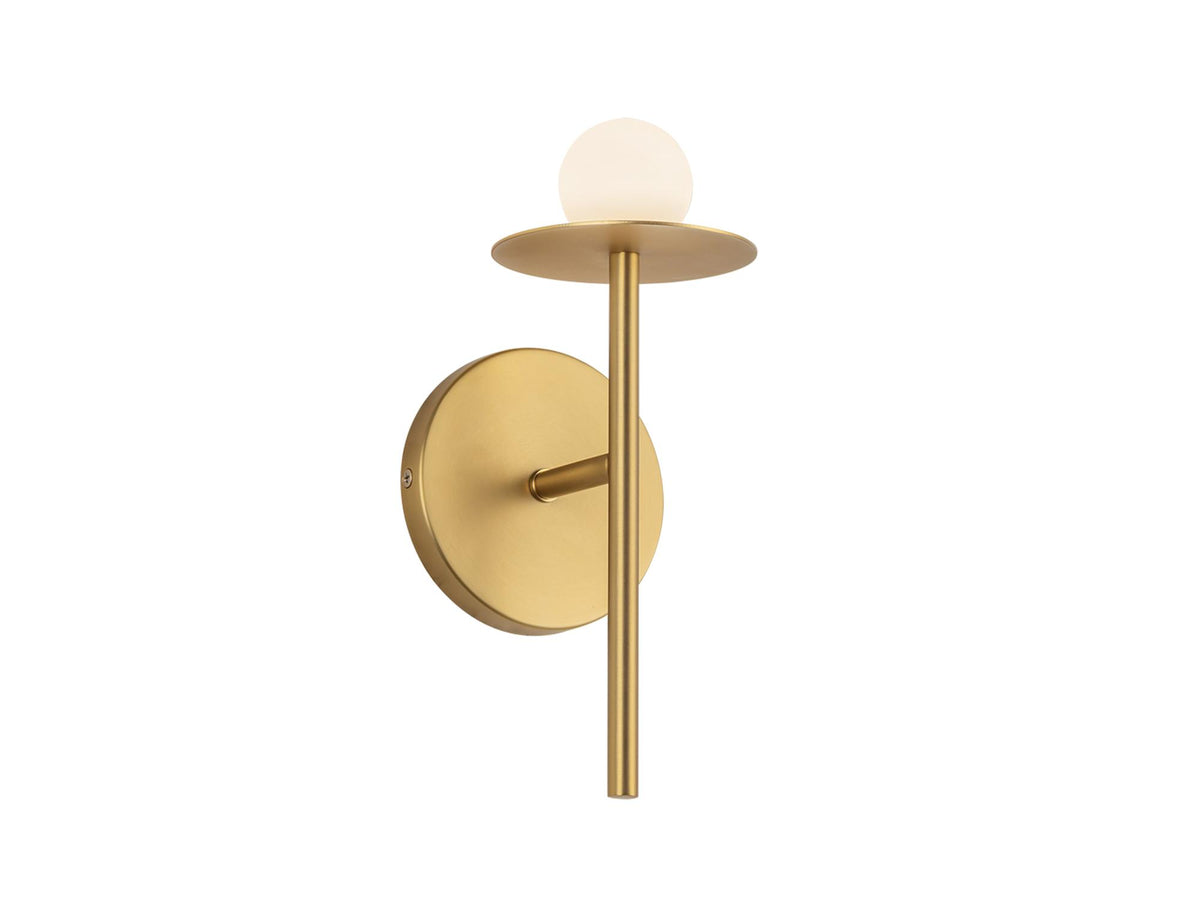 Elixir Wall Sconce – 10" / Brushed Gold – view 3