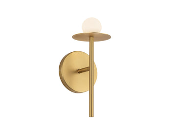 Elixir Wall Sconce – 10" / Brushed Gold – view 3
