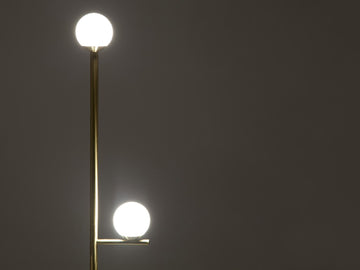 Stem Floor Lamp – Brass – view 4