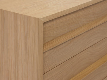 Marcel Single Dresser – Oak – view 6