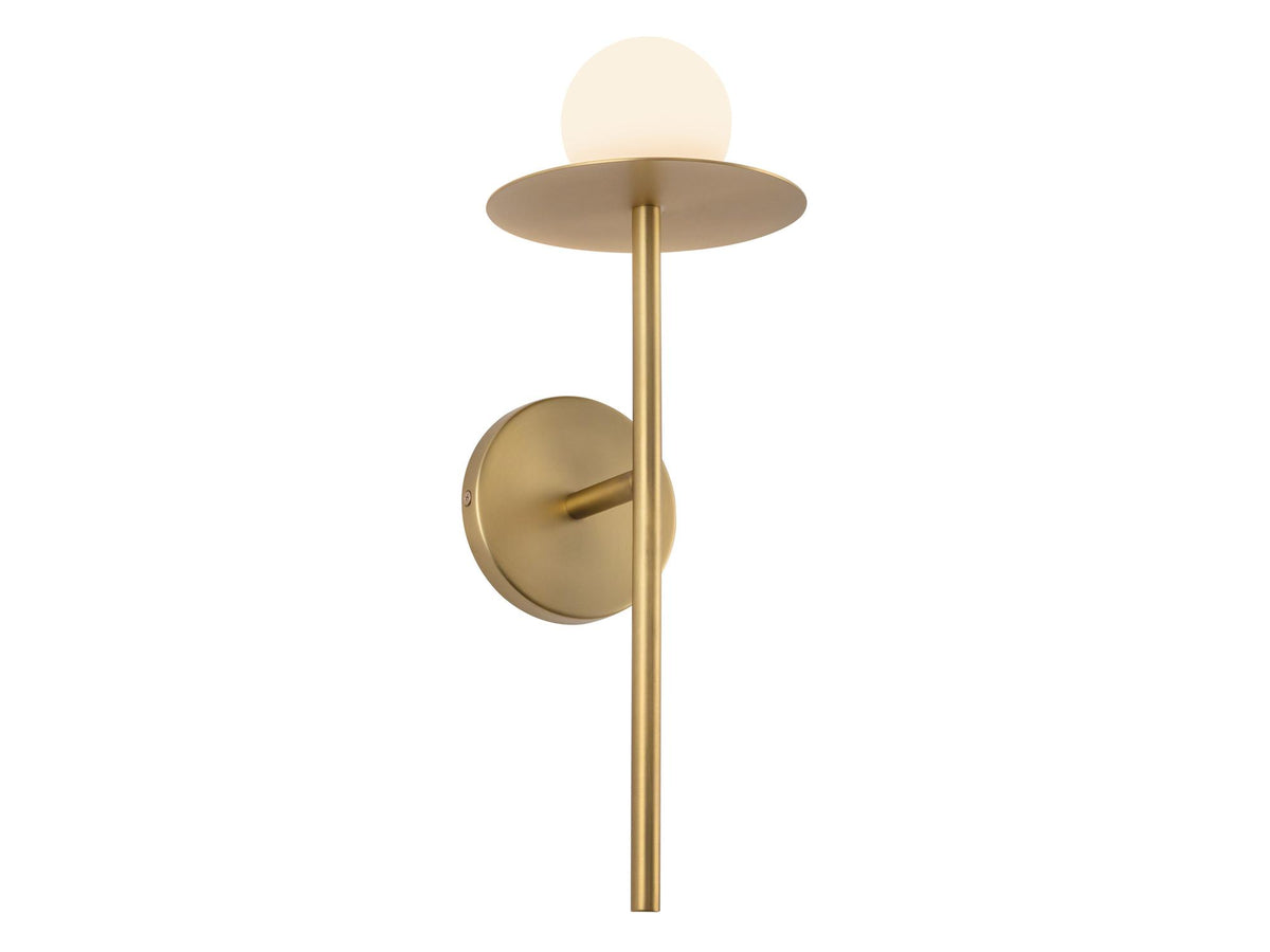 Elixir Wall Sconce – 16" / Brushed Gold – view 3