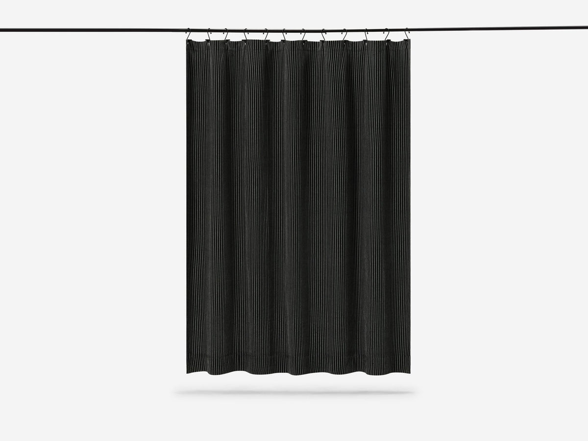 Trickle Shower Curtain – Black