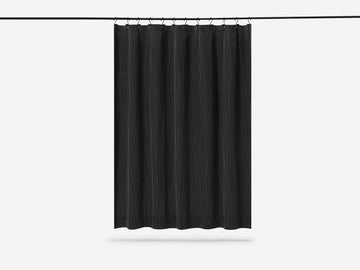 Trickle Shower Curtain – Black