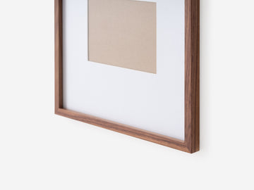 Basel Picture Frame - Extra Small – Extra Small / Walnut – view 2