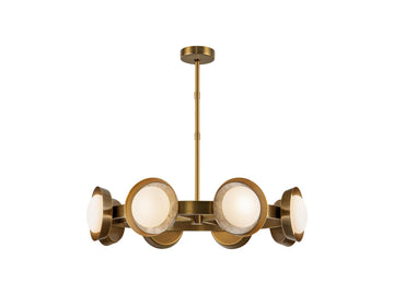 Alonso Chandelier – 37" / Vintage Brass