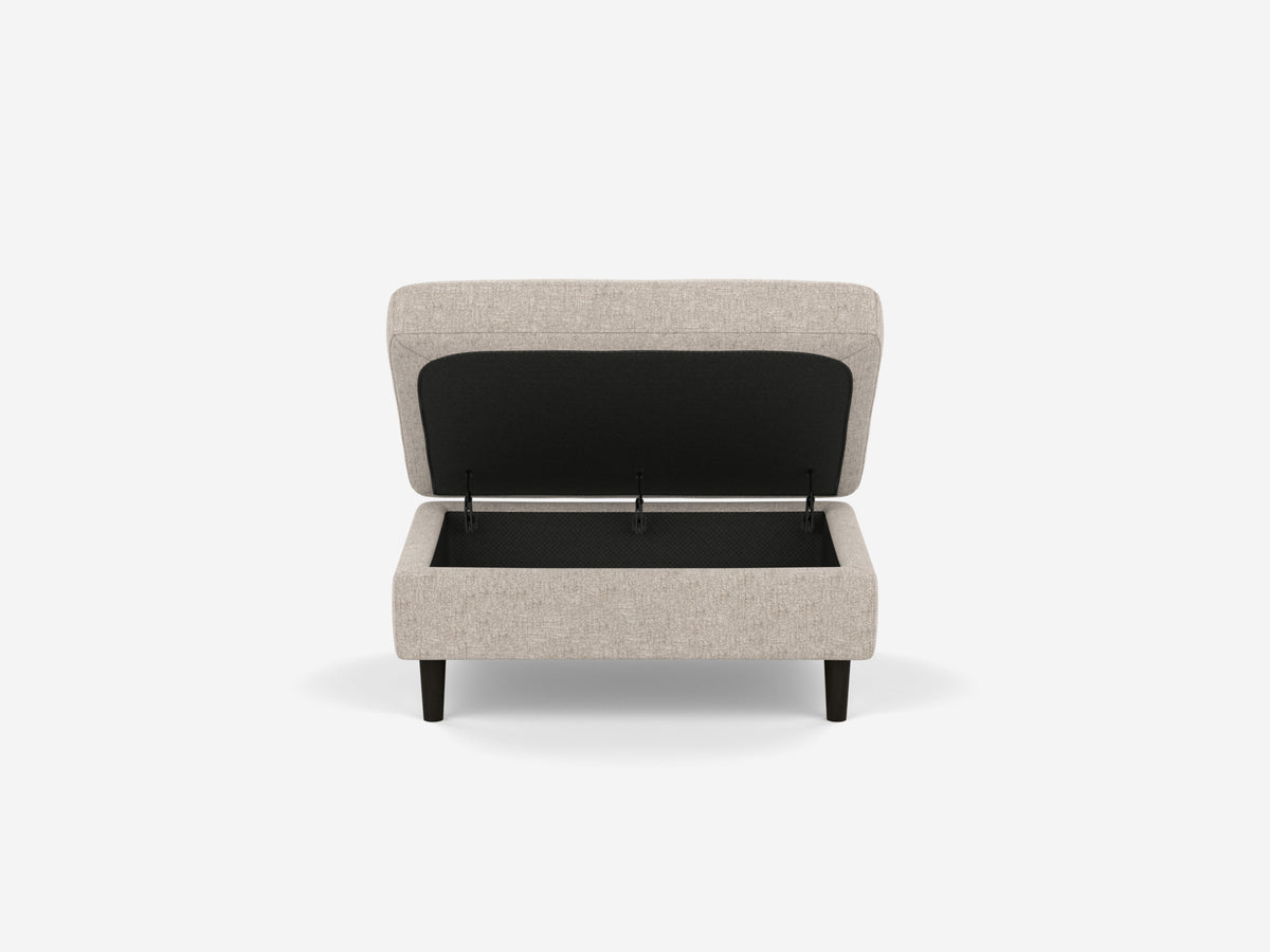 Grade 20 Polo Grey with Black Ash Legs - Rectangular
