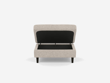 Grade 20 Polo Grey with Black Ash Legs - Rectangular