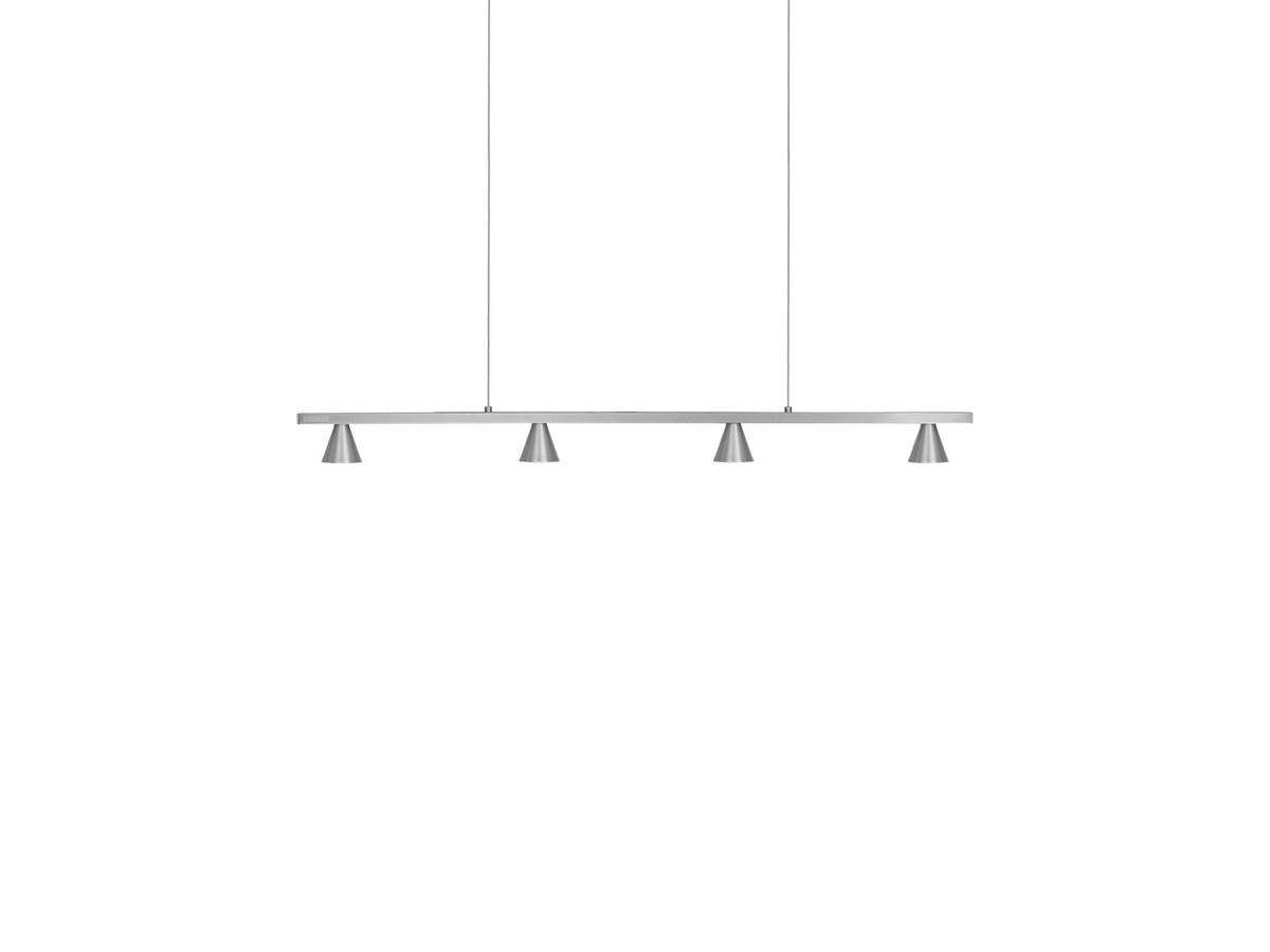 Dune Linear Pendant – 37" / Brushed Nickel