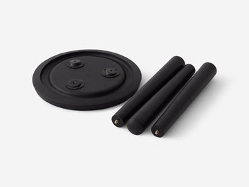 Acacia Milk Stool – Black – view 2