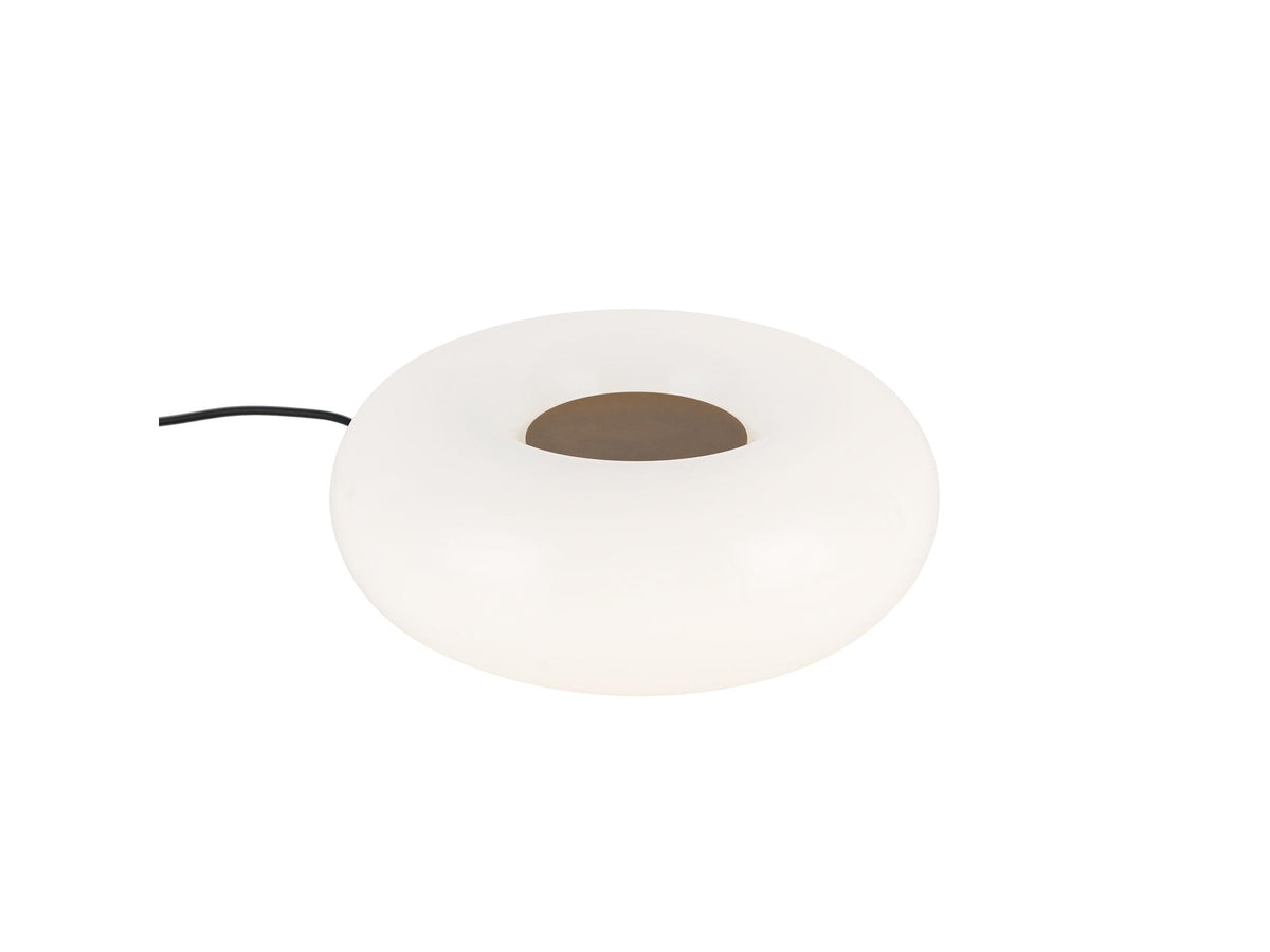 Nimbus Table Lamp – 8" / Vintage Brass/Opal Glass – view 2