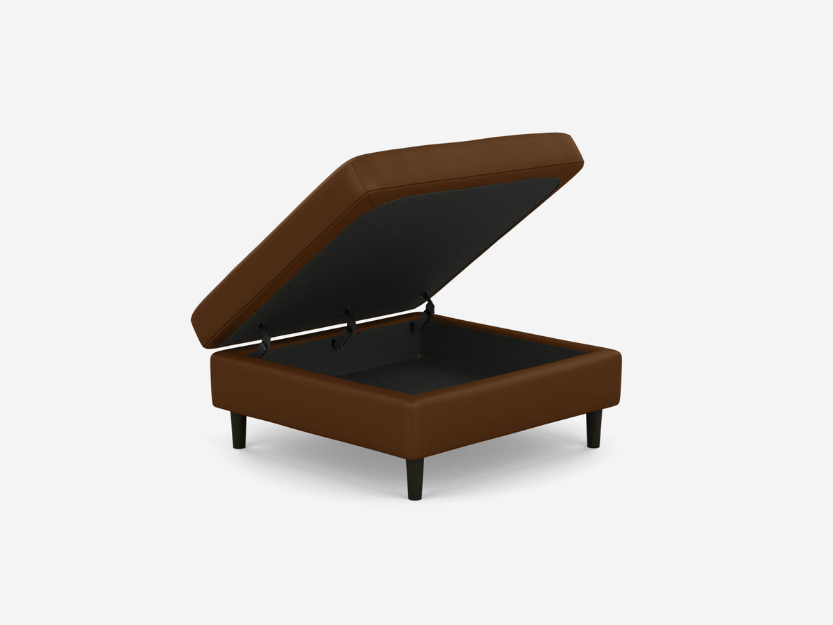 Grade 700 Suave Amaretto with Black Ash Legs - Square