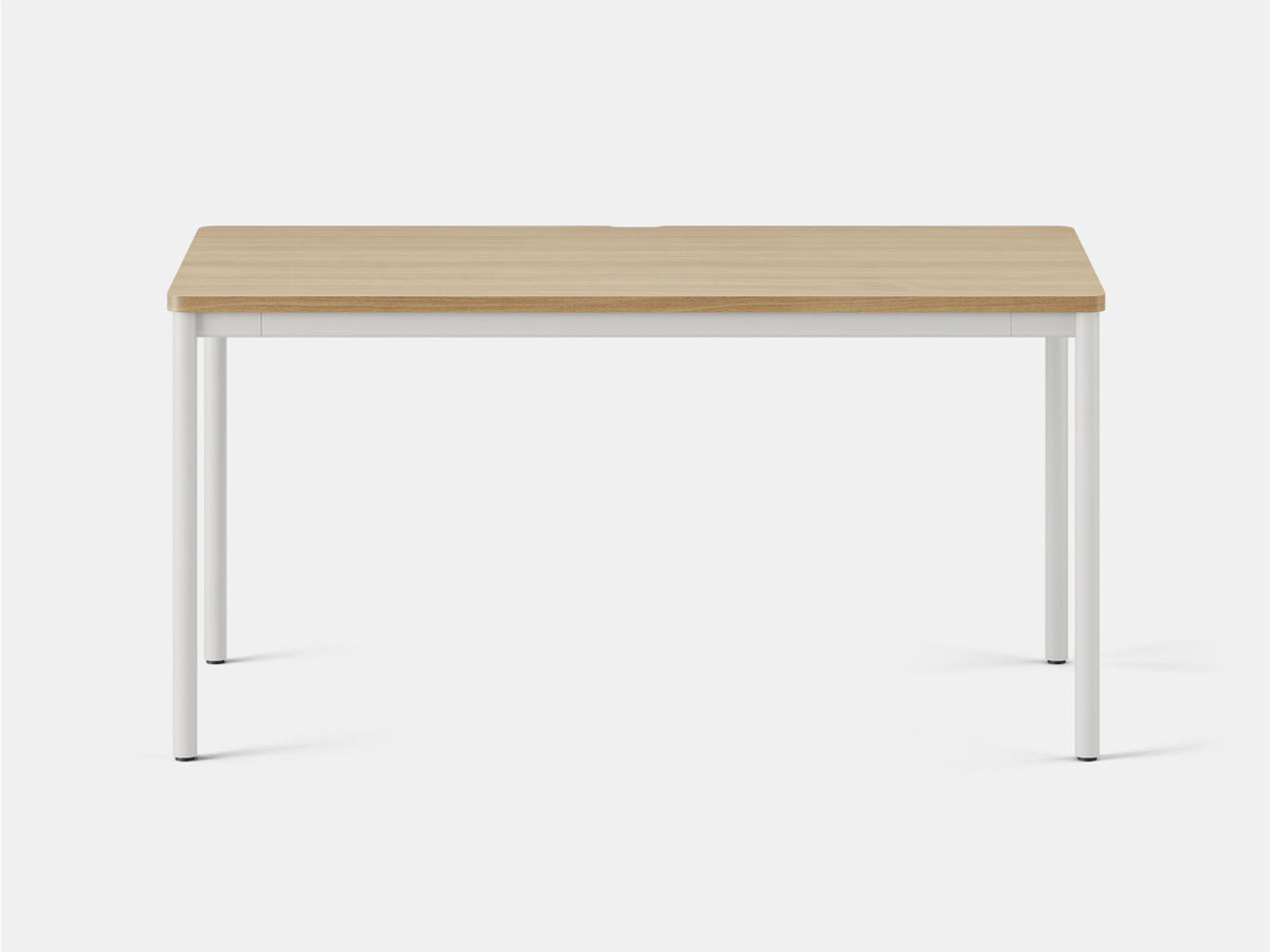Daily Desk – 58" x 27" / Woodgrain (White)